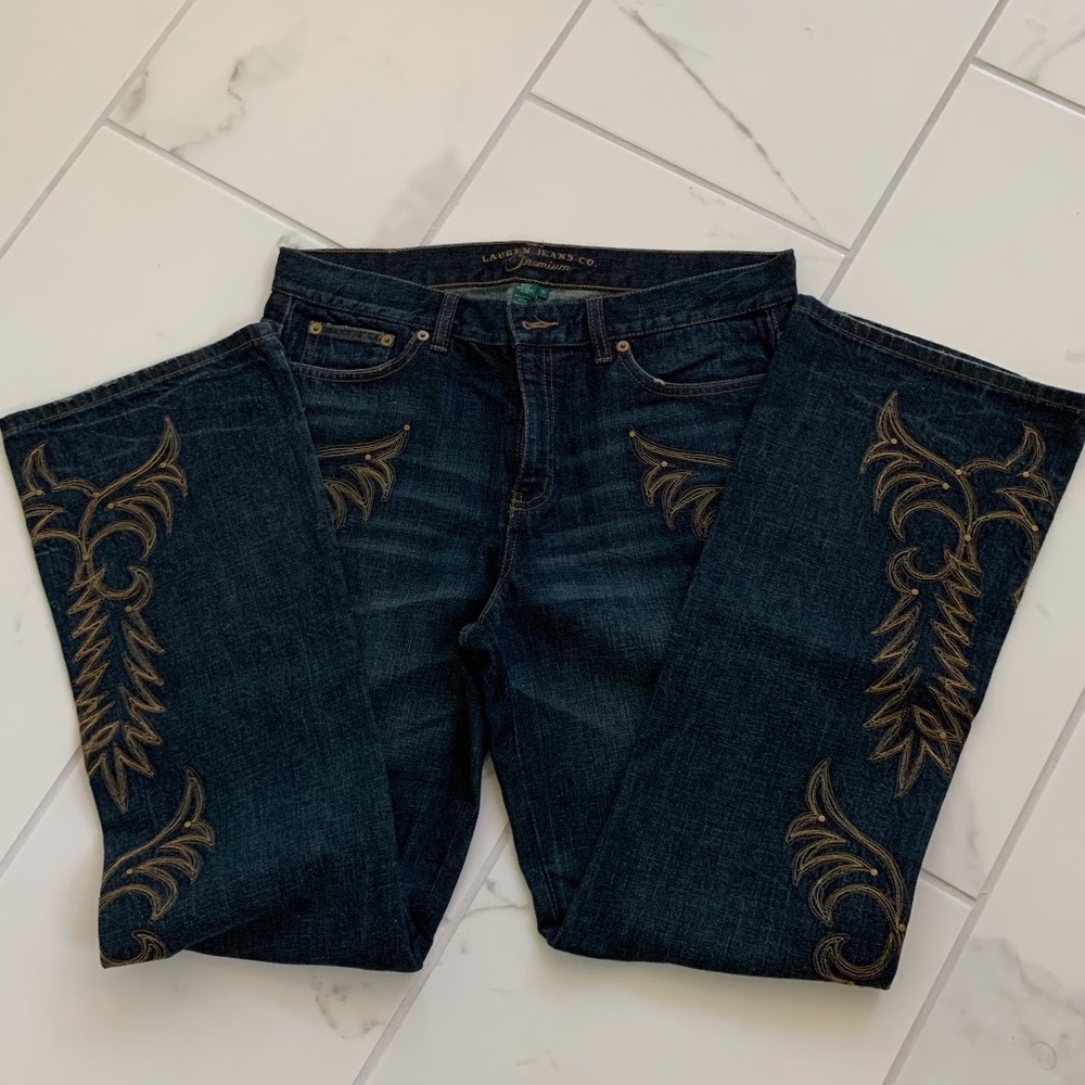 Ralph Lauren Vintage Western Jeans Size 10
